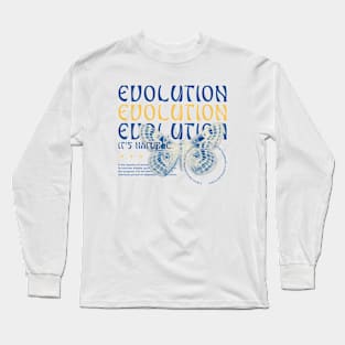 Beautiful Moth Evolution Evolve Long Sleeve T-Shirt